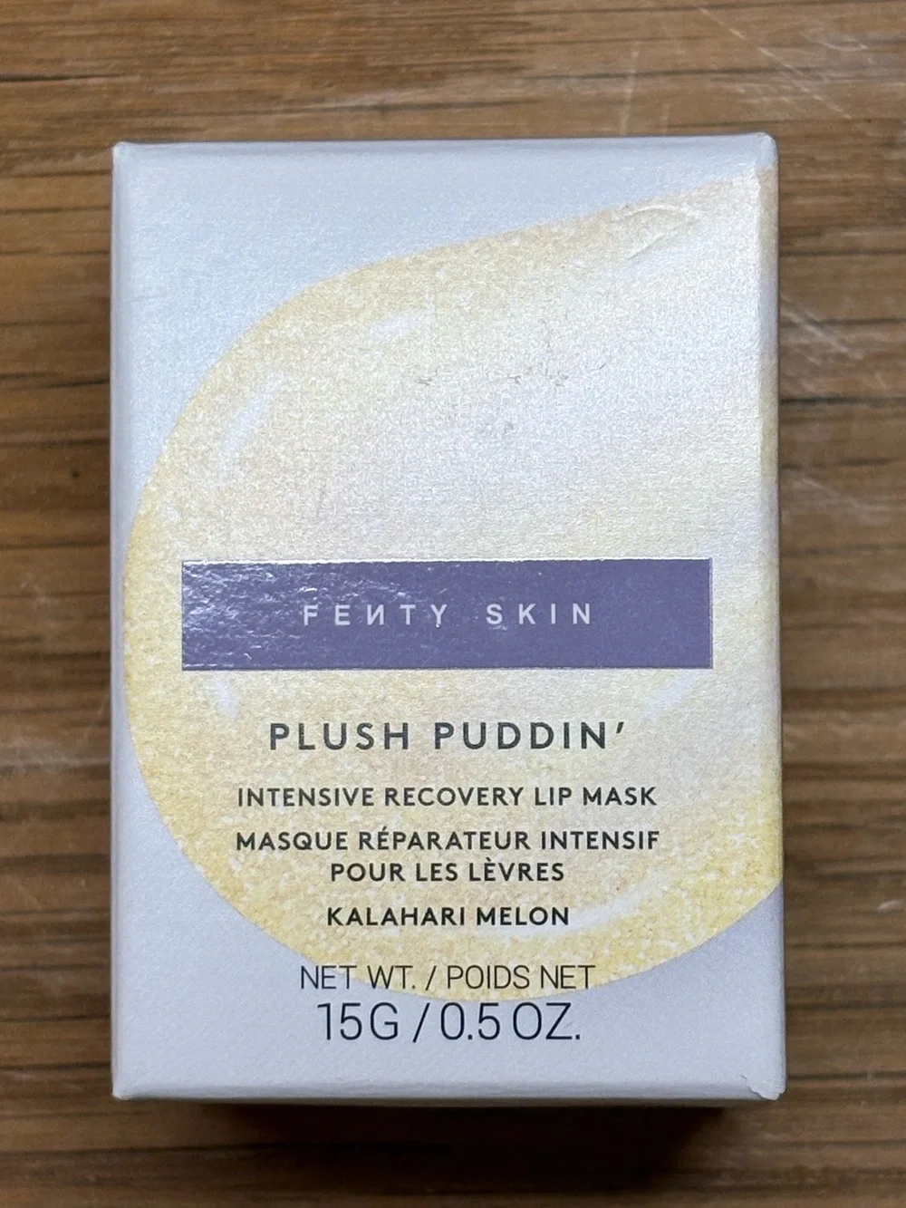 NEW Fenty Skin Plush Puddin’ Intensive Recovery Lip Mask - Melon